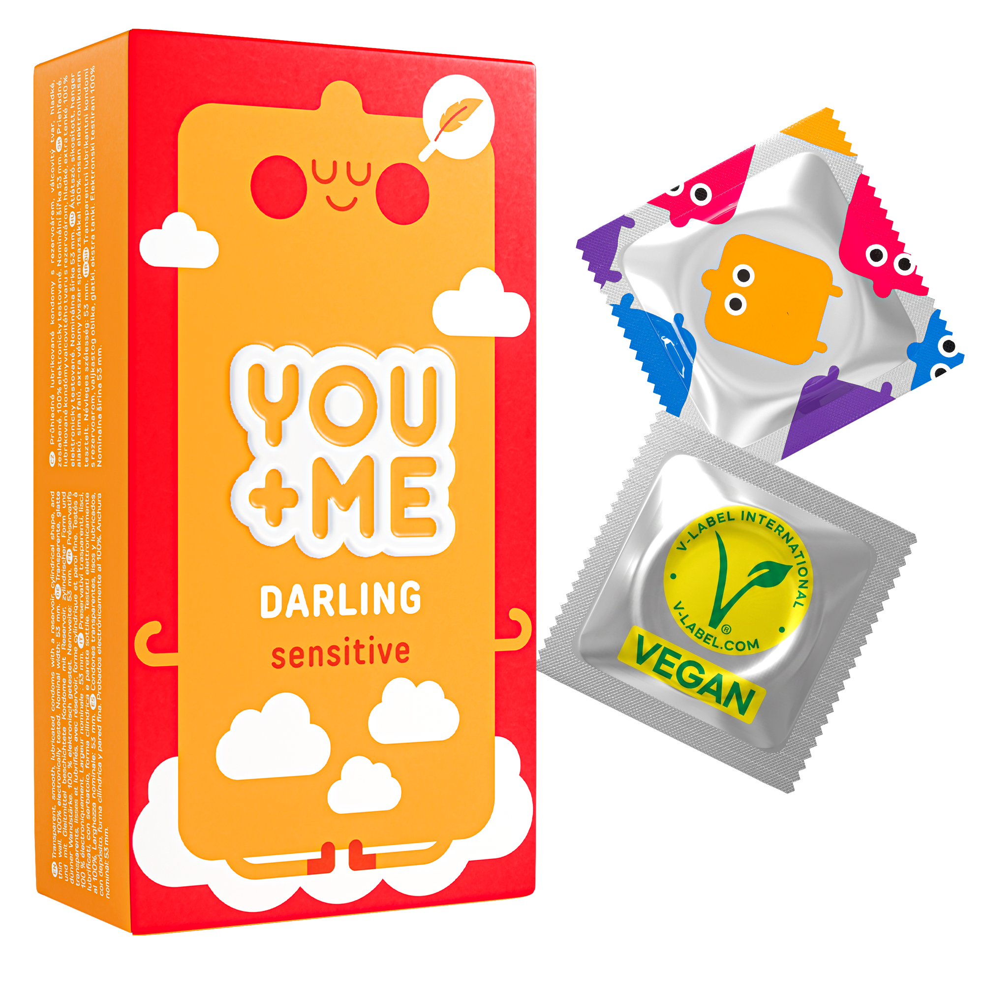 DARLING VEGAN CONDOMS WITH AN EXTRA THIN WALL 12 PCS
