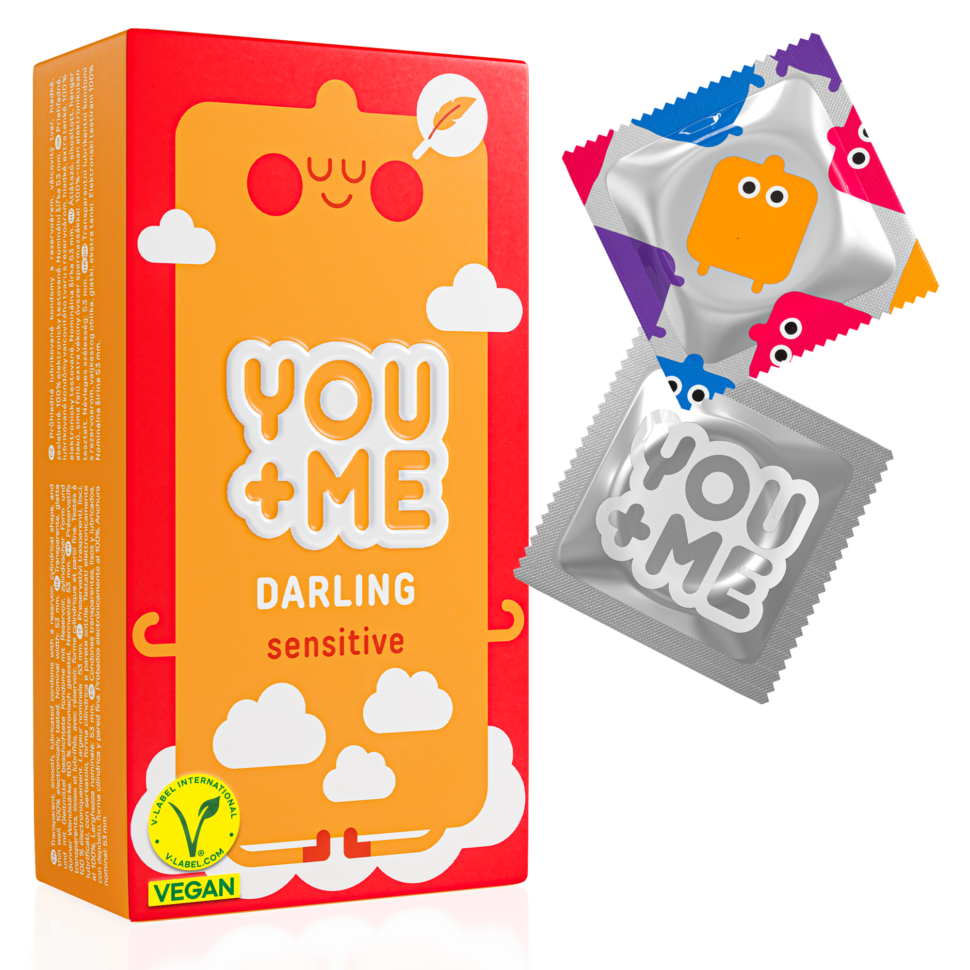 DARLING VEGAN CONDOMS WITH AN EXTRA THIN WALL 12 PCS