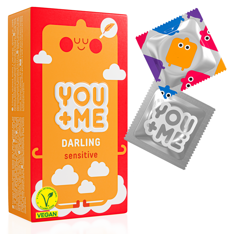 DARLING VEGAN CONDOMS WITH AN EXTRA THIN WALL 12 PCS