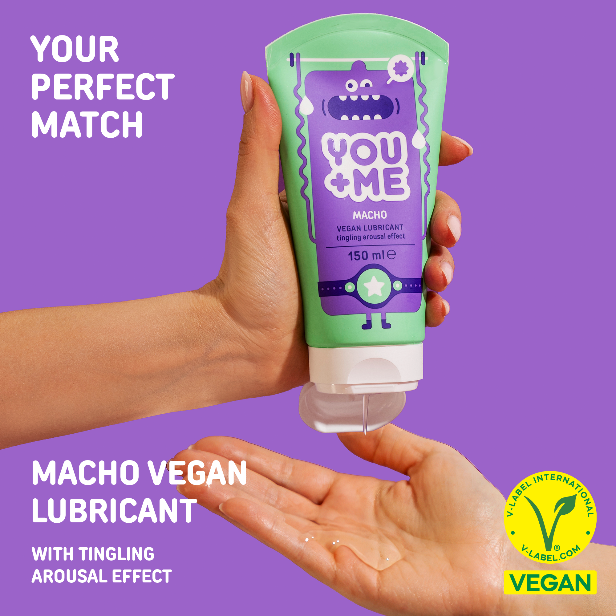 MACHO VEGAN CONDOMS WITH A RIBBED DESIGN 50 PCS