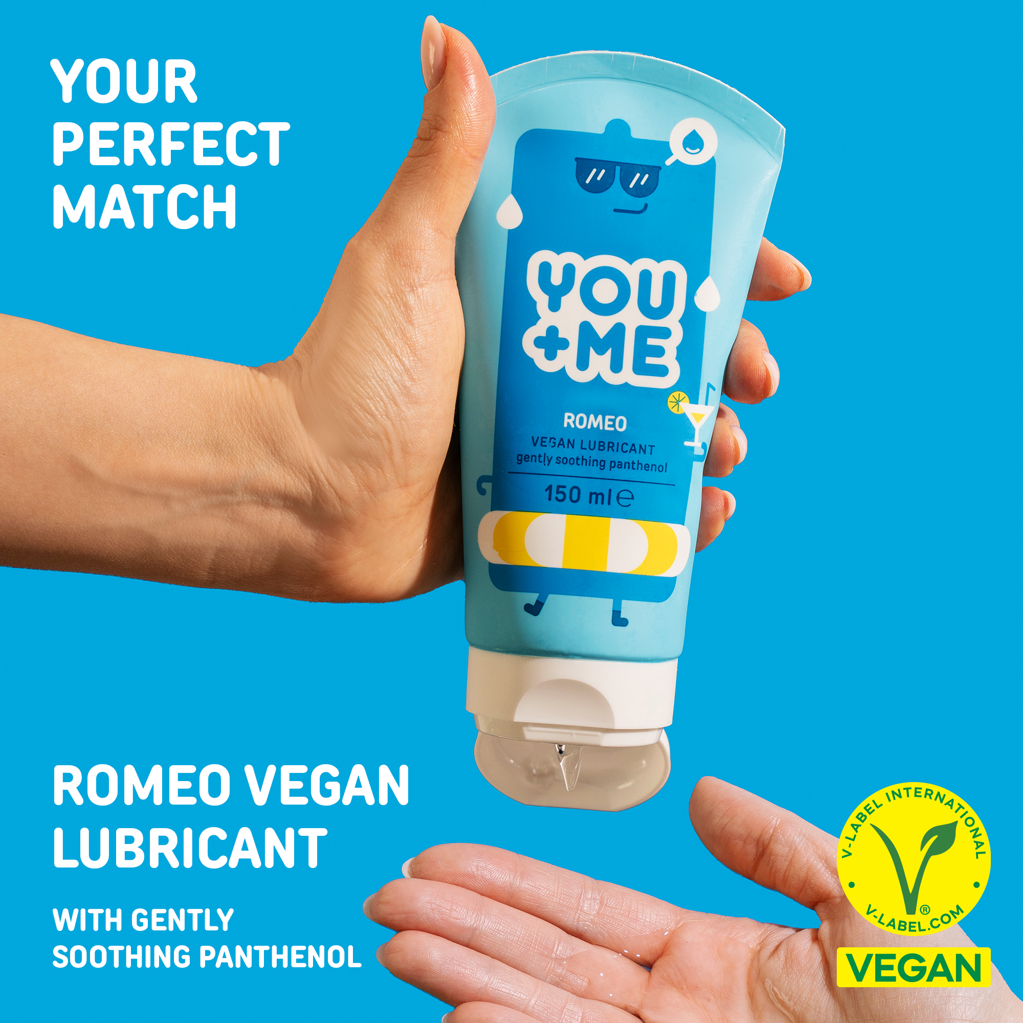 ROMEO VEGAN CONDOMS EXTRA-LUBRICATED 50 PCS
