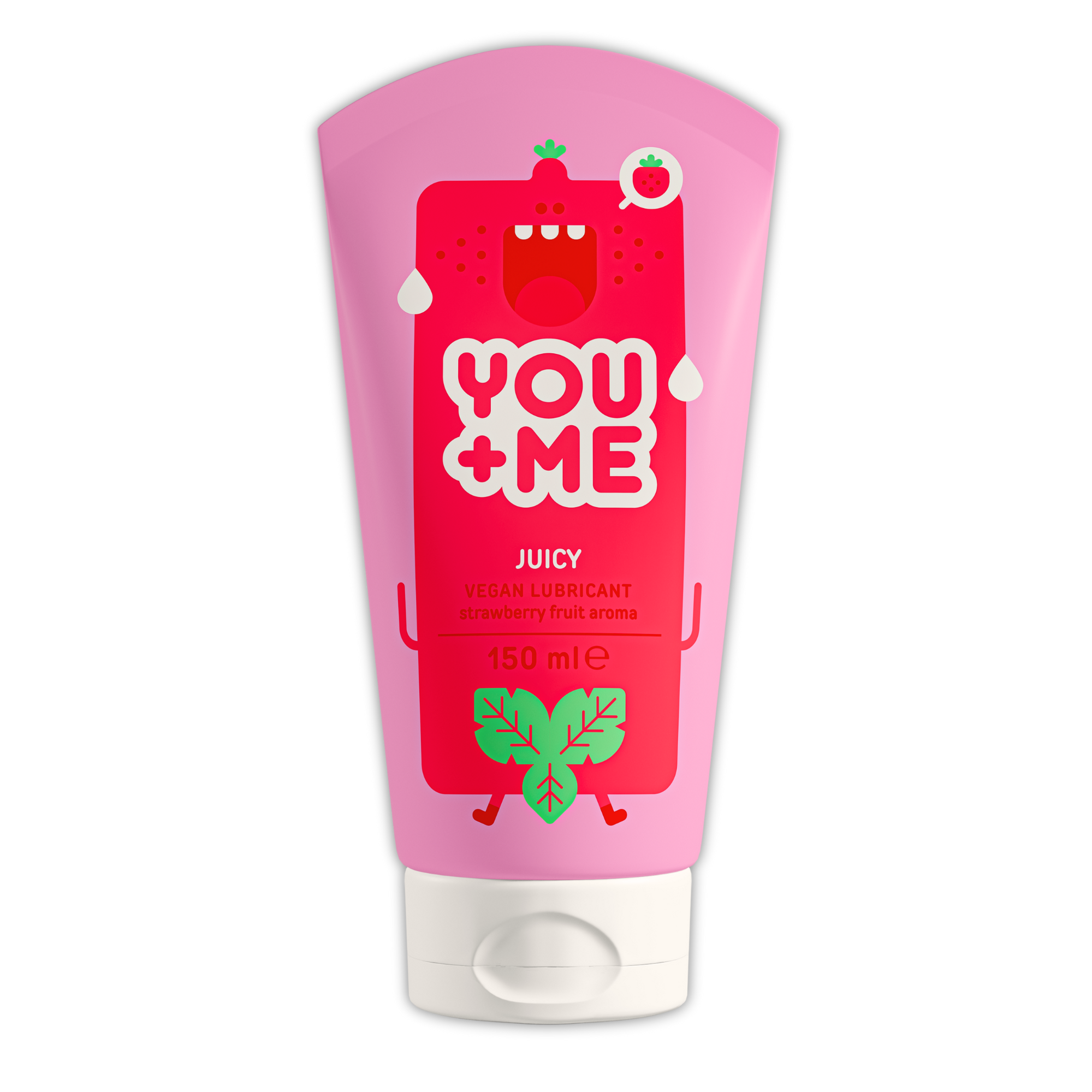 JUICY VEGAN LUBRICANT WITH STRAWBERRY FRUIT AROMA