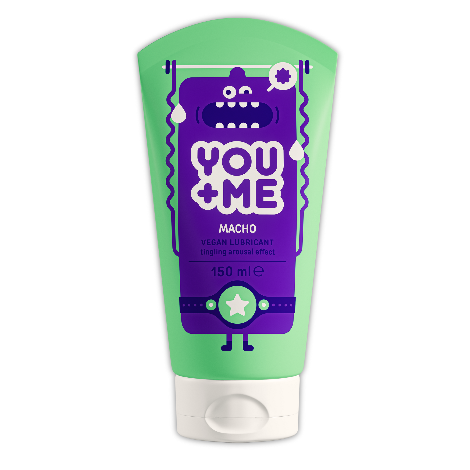 MACHO VEGAN LUBRICANT WITH TINGLING AROUSAL EFFECT