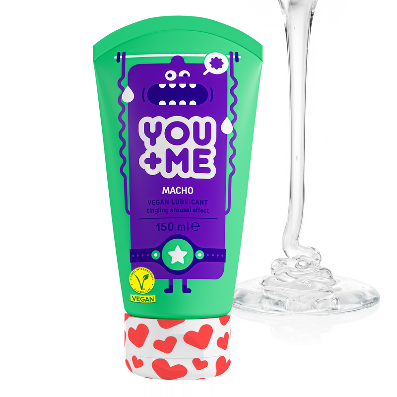 MACHO VEGAN LUBRICANT WITH TINGLING AROUSAL EFFECT