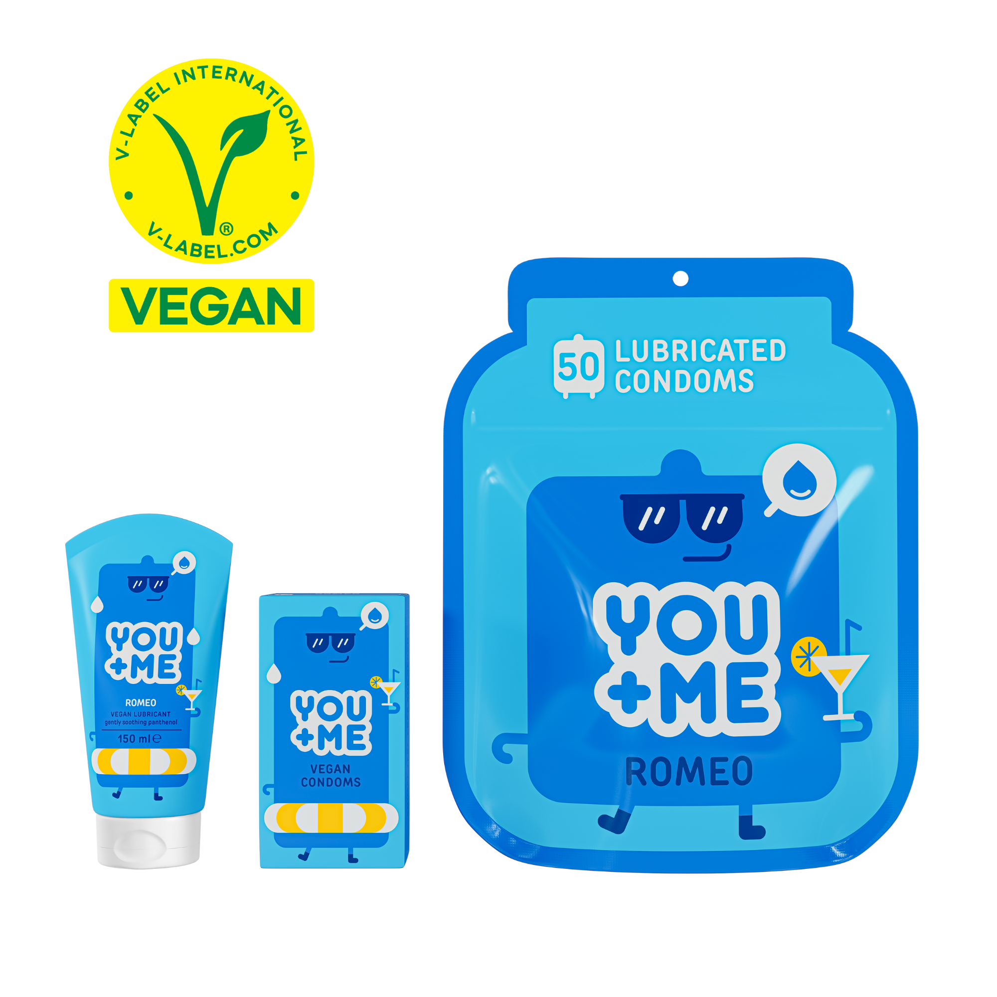 ROMEO VEGAN CONDOMS EXTRA-LUBRICATED