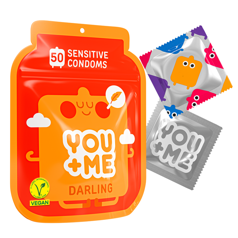 DARLING VEGAN CONDOMS WITH AN EXTRA THIN WALL 50 PCS