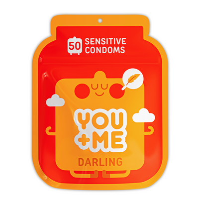 DARLING VEGAN CONDOMS WITH AN EXTRA THIN WALL