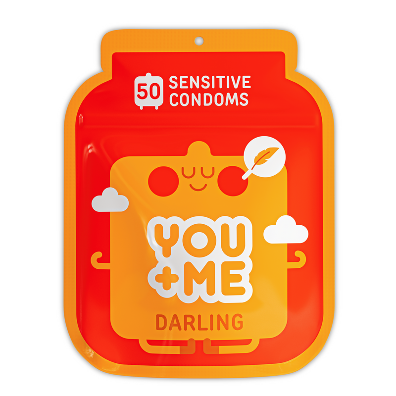 DARLING VEGAN CONDOMS WITH AN EXTRA THIN WALL