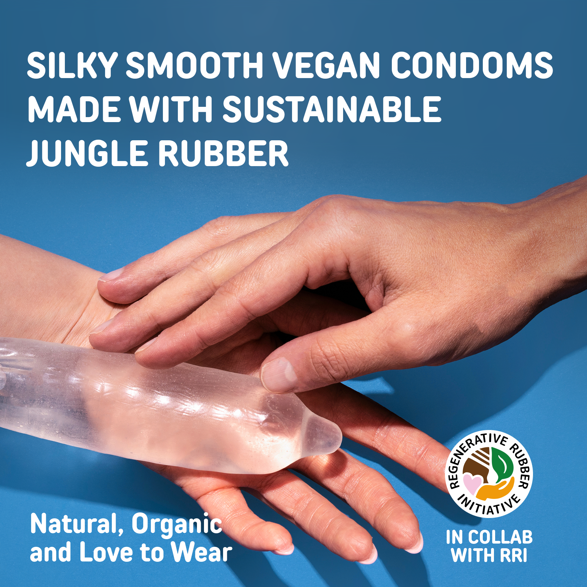 ROMEO VEGAN CONDOMS EXTRA-LUBRICATED 50 PCS