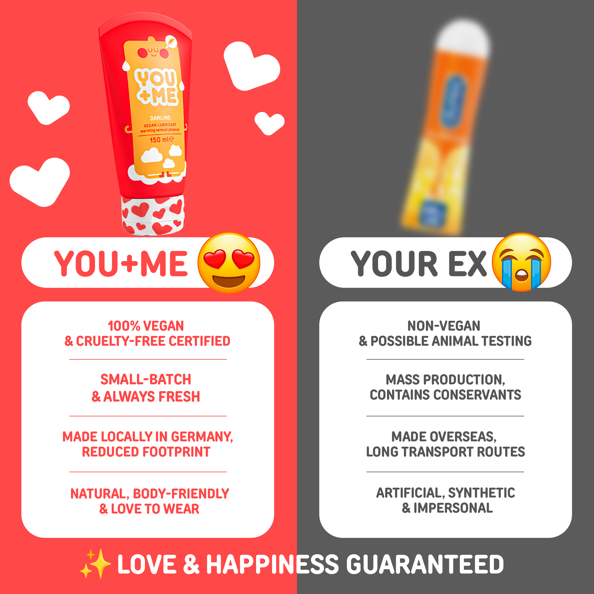 DARLING VEGAN LUBRICANT FOR WARMING SENSUAL PLEASURE