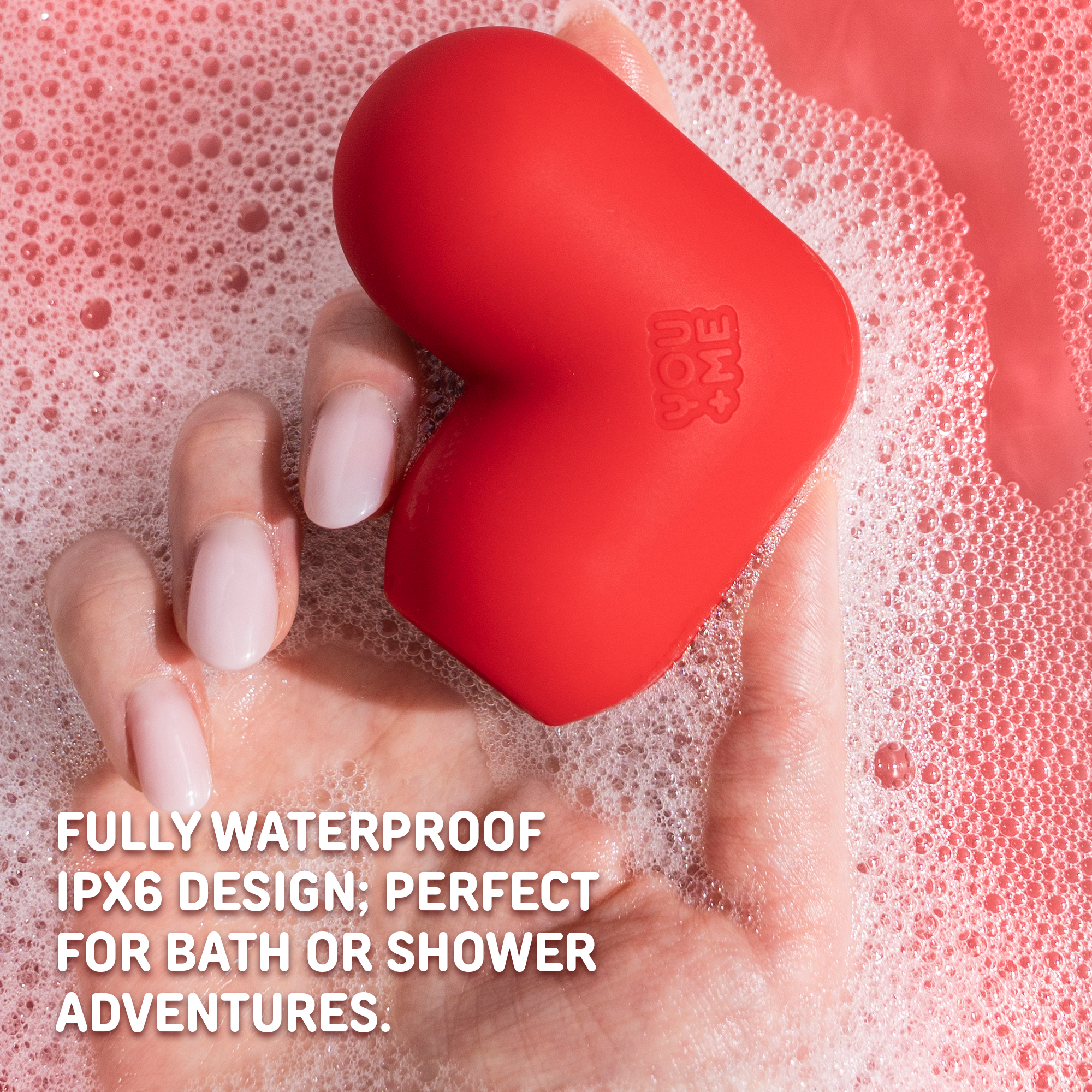 HEARTBEAT LOVE TOY 2-IN-1 SUCTION VIBRATOR