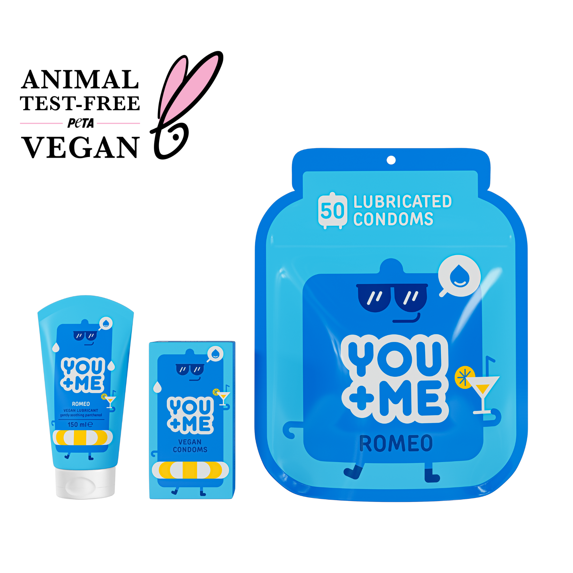 ROMEO VEGAN CONDOMS EXTRA-LUBRICATED
